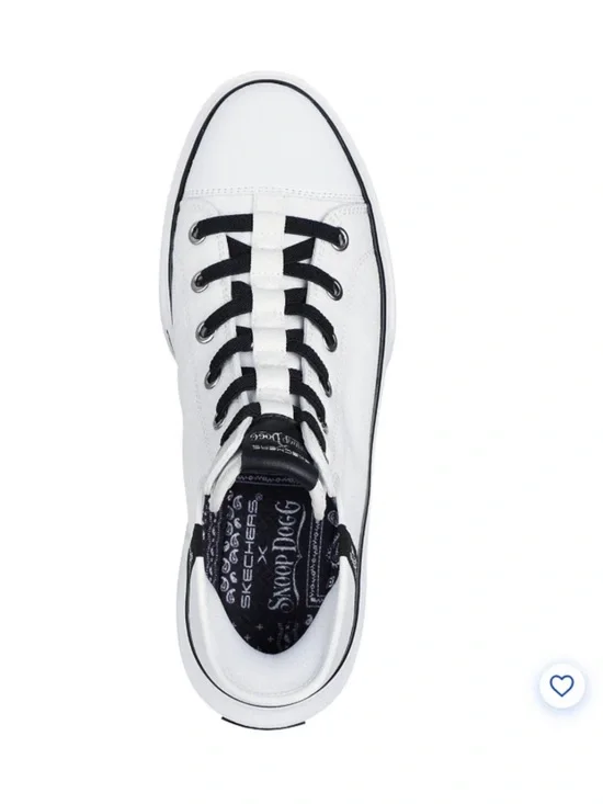 Skechers Snoop Dogg Slip In Skechers White and Black size 9 - Picture 6 of 16